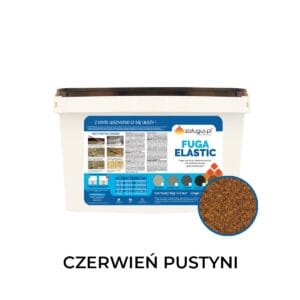 Fuga Elastic - czerwień pustyni 25 kg / fuga żywiczna do płyt tarasowych
