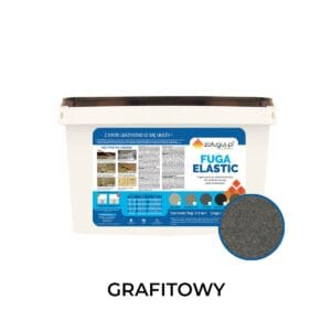 Fuga Elastic - grafitowy / fuga żywiczna do płyt tarasowych
