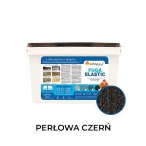 Fuga Elastic - perłowa czerń 25 kg / fuga żywiczna do płyt tarasowych