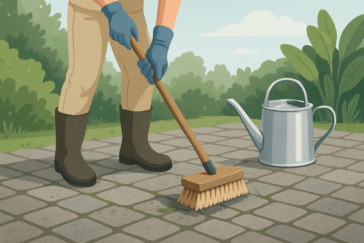 Czyszczenie kostki brukowej bez chemii: ekologiczne metody i ich ograniczenia