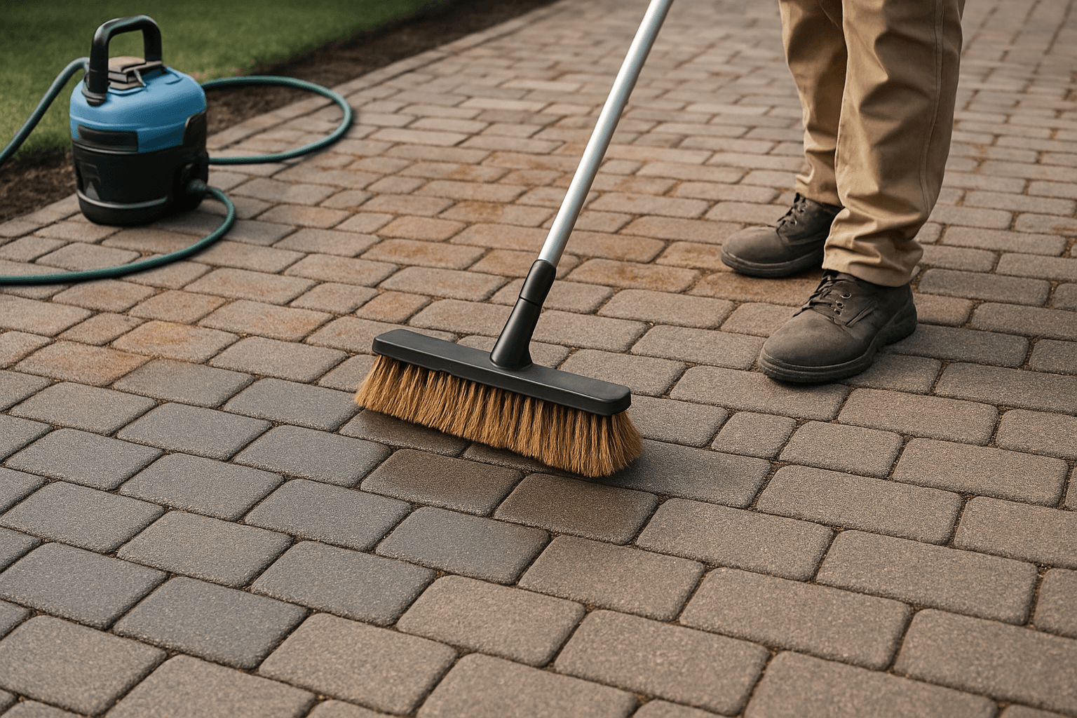 Jak przygotować kostkę brukową do impregnacji, aby impregnat działał równomiernie